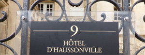 Hôtel d'haussonville nancy centre vieille ville