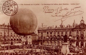 accident du ballon de nancy 14 juillet 1908 