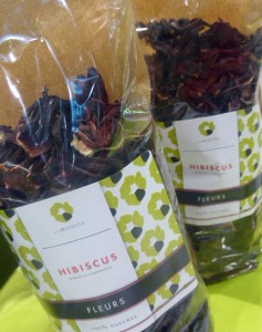 vente à nancy de produits bio biomansoa hibiscus baobab tamarin fleurs jus nadia cario marché central
