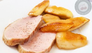 recette du roti de porc basse temperature pommes et poires  