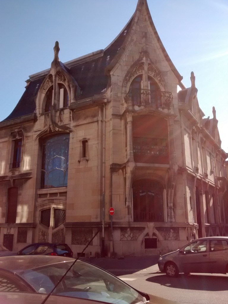 Maison Bergeret, Lucien Wesseinburger Ecole de Nancy Art nouveau Rue lionnois