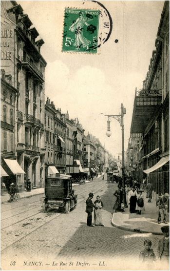 histoire de la rue saint dizier nancy