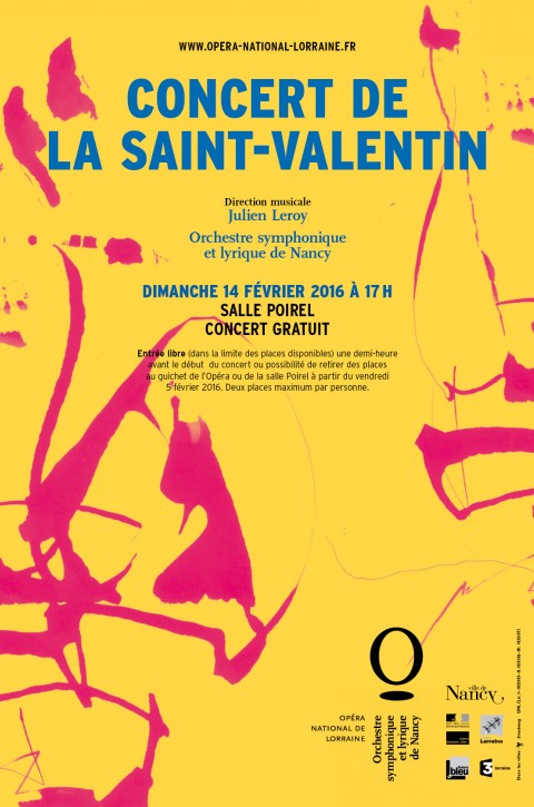 concert gratuit de la saint valentin nancy opéra national de lorraine