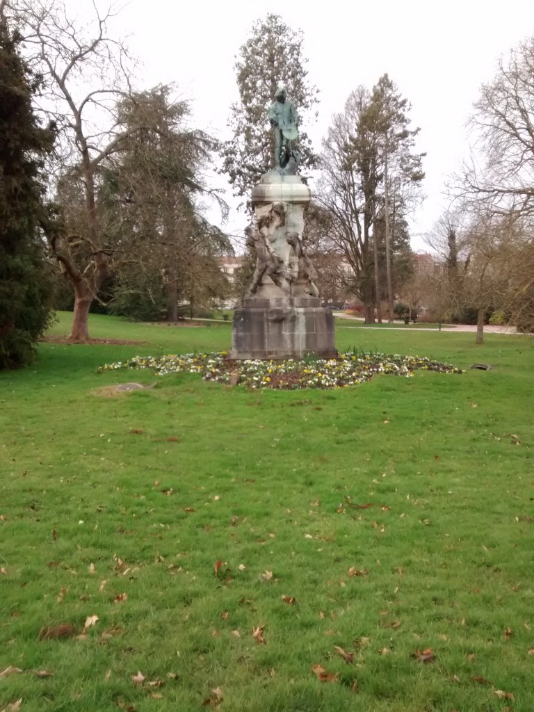 Parc de la Pepinière Nancy, statue Claude Gelée, Rodin, 1892