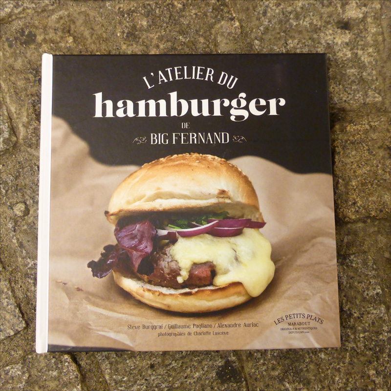 livre recettes hamburger big fernand