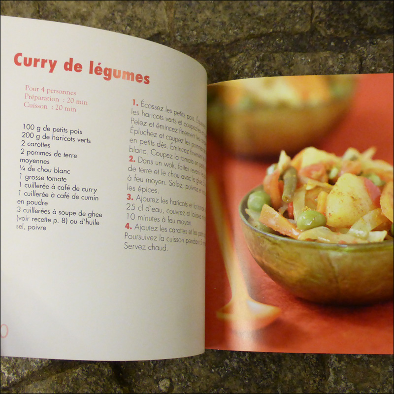 recettes inde mango curry legumes