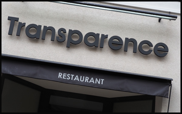 restaurant transparence nancy patrick frechin etoile michelin