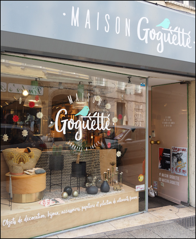 maison goguette nancy boutique de décoration rue Saint Nicolas Justine Debon