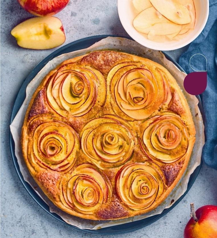 tarte fleur aux pommes recette régal septembre 2018