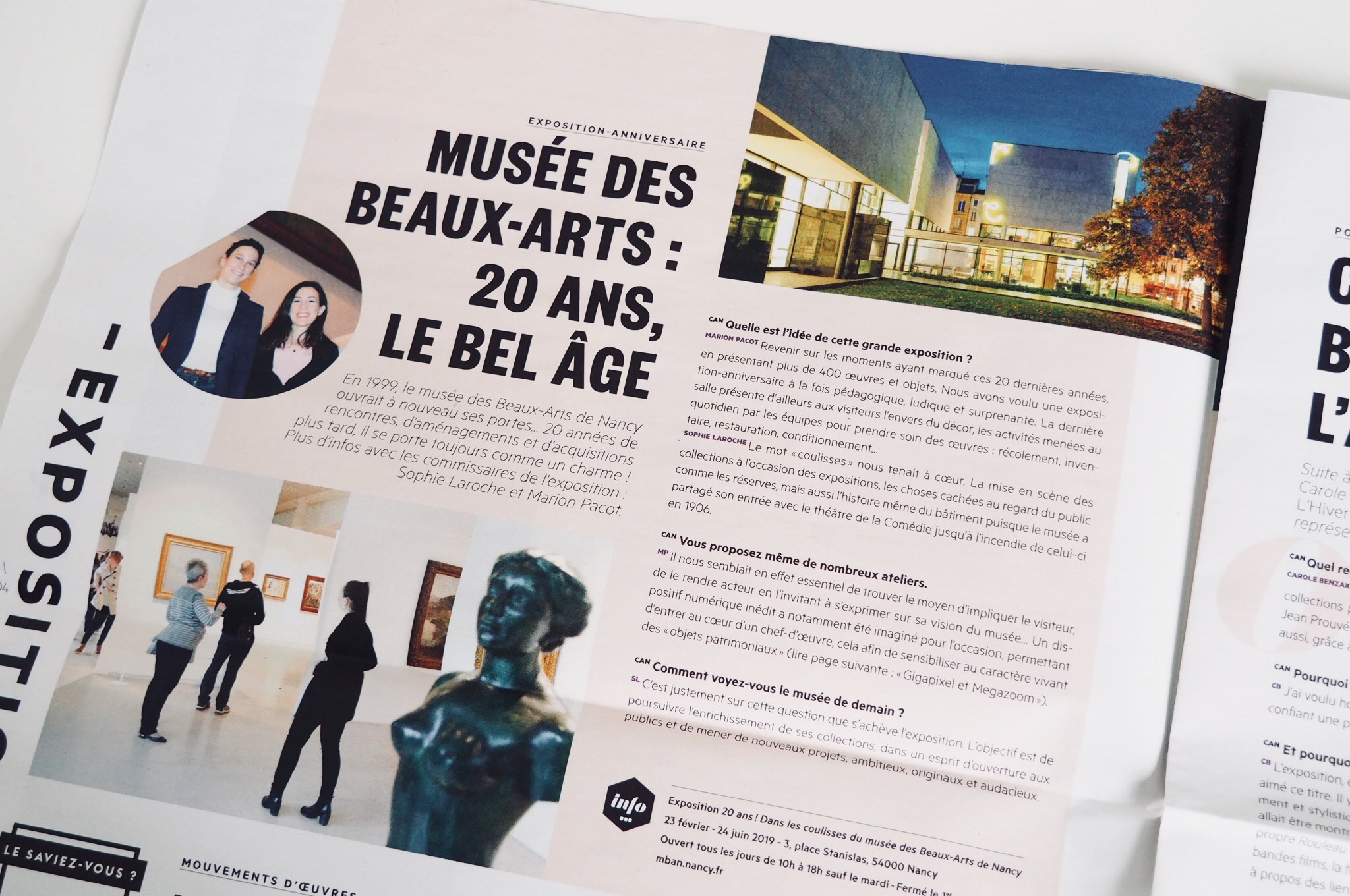 can 12 magazine culturel de la ville de nancy, janvier, février, mars 2019