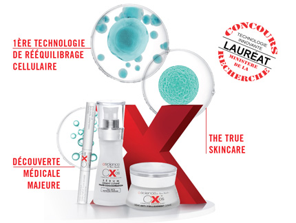 cosmétiques oscience transfert anti-age Claire Bianchin molecule CXos LAUREAT du concours national « Technologie Innovante » 