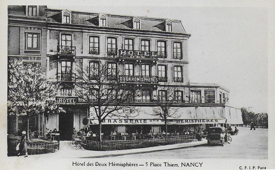 nancy raphael oudeville hotel foch qualys modernisme vitraux de bassinot hotel des deux hemisphères