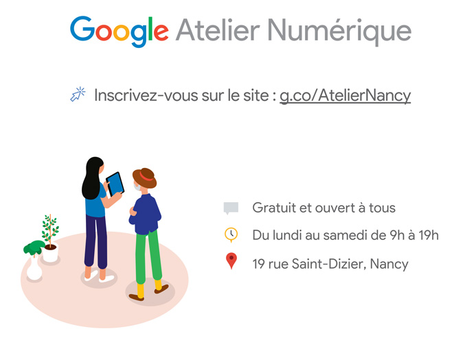 nancy google atelier numerique