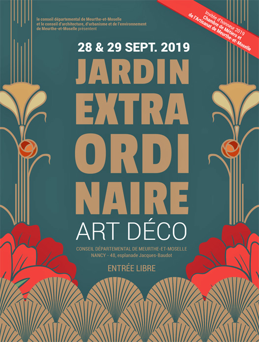 nancy jardin extraordinaire 2019 art déco conseil régional septembre 2019