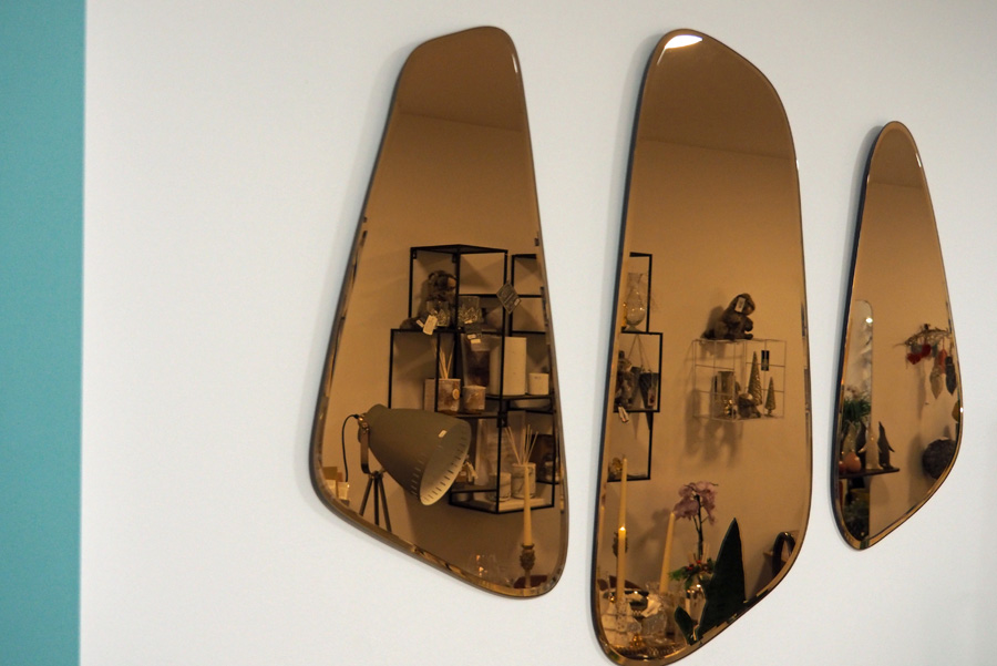 nancy ver autre chose boutique décoration rue du Pont Mouja - Véronique Laumesfelt miroirs ovals