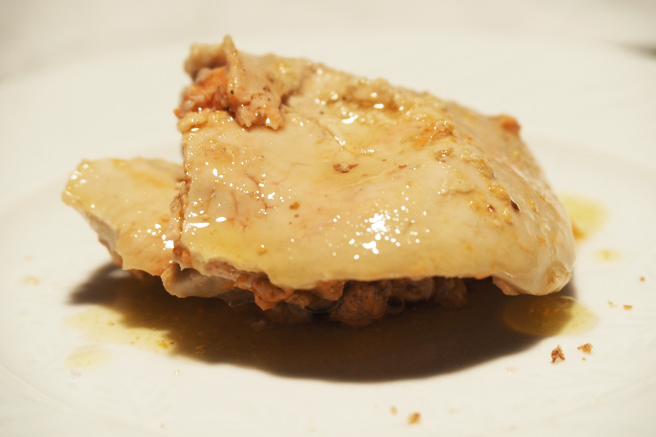 recette de foie de lotte confit à l'huile d'olive en bocal 