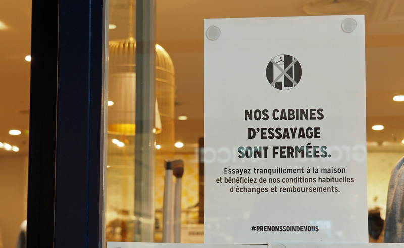 nancy centre commercial saint sebastien port du masque obligatoire  mesures barriere sécurité coronavirus